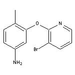 3-[(3-bromopyridin-2-yl)oxy]-4-methylaniline