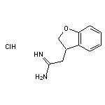 2-(2,3-dihydro-1-benzofuran-3-yl)ethanimidamide hydrochloride