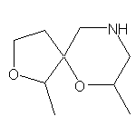 1,7-dimethyl-2,6-dioxa-9-azaspiro[4.5]decane