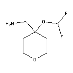 [4-(difluoromethoxy)oxan-4-yl]methanamine