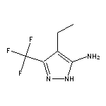 4-ethyl-3-(trifluoromethyl)-1H-pyrazol-5-amine