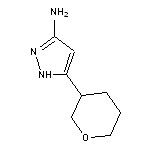 5-(oxan-3-yl)-1H-pyrazol-3-amine