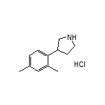 3-(2,4-Dimethylphenyl)pyrrolidine Hydrochloride