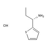 (1S)-1-(thiophen-2-yl)propan-1-amine hydrochloride