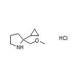 2-Cyclopropyl-2-(methoxymethyl)pyrrolidine Hydrochloride