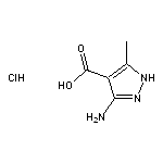 3-amino-5-methyl-1H-pyrazole-4-carboxylic acid hydrochloride