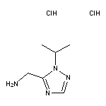 [1-(propan-2-yl)-1H-1,2,4-triazol-5-yl]methanamine dihydrochloride