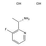 (1S)-1-(3-fluoropyridin-2-yl)ethan-1-amine dihydrochloride