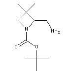 tert-butyl 2-(aminomethyl)-3,3-dimethylazetidine-1-carboxylate