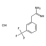 2-[3-(trifluoromethyl)phenyl]ethanimidamide hydrochloride