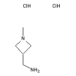 (1-methylazetidin-3-yl)methanamine dihydrochloride