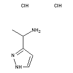 1-(1H-pyrazol-3-yl)ethan-1-amine dihydrochloride