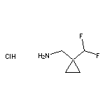 [1-(difluoromethyl)cyclopropyl]methanamine hydrochloride