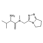 2-amino-N,3-dimethyl-N-{5H,6H,7H-pyrrolo[2,1-c][1,2,4]triazol-3-ylmethyl}butanamide