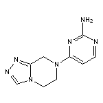 4-{5H,6H,7H,8H-[1,2,4]triazolo[4,3-a]pyrazin-7-yl}pyrimidin-2-amine