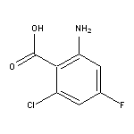 2-amino-6-chloro-4-fluorobenzoic acid