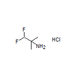 1,1-Difluoro-2-methyl-2-propanamine Hydrochloride