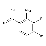 2-amino-4-bromo-3-fluorobenzoic acid