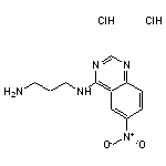 N-(3-aminopropyl)-6-nitroquinazolin-4-amine dihydrochloride