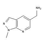 {1-methyl-1H-pyrazolo[3,4-b]pyridin-5-yl}methanamine