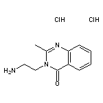 3-(2-aminoethyl)-2-methyl-3,4-dihydroquinazolin-4-one dihydrochloride