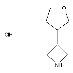 3-(3-Tetrahydrofuranyl)azetidine Hydrochloride