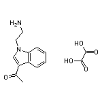 1-[1-(2-aminoethyl)-1H-indol-3-yl]ethan-1-one, oxalic acid