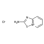 2-amino-3,1,4$l^{5}-[1,2$l^{5},4]thiadiazolo[2,3-a][1$l^{5}]pyridin-4-ylium chloride