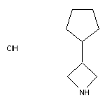 3-cyclopentylazetidine hydrochloride