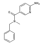 6-amino-N-benzyl-N-methylpyridine-3-carboxamide