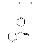 (4-methylphenyl)(pyridin-2-yl)methanamine dihydrochloride