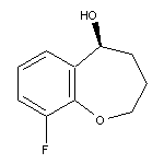 (5S)-9-fluoro-2,3,4,5-tetrahydro-1-benzoxepin-5-ol