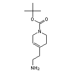 tert-butyl 4-(2-aminoethyl)-1,2,3,6-tetrahydropyridine-1-carboxylate