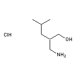 2-(aminomethyl)-4-methylpentan-1-ol hydrochloride