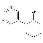 2-(pyrimidin-5-yl)cyclohexan-1-ol