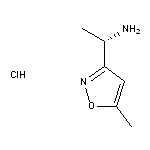 (S)-1-(5-Methyl-3-isoxazolyl)ethanamine Hydrochloride