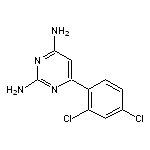 6-(2,4-dichlorophenyl)pyrimidine-2,4-diamine