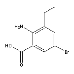 2-amino-5-bromo-3-ethylbenzoic acid