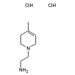 2-(4-methyl-1,2,3,6-tetrahydropyridin-1-yl)ethan-1-amine dihydrochloride