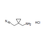 2-[1-(Aminomethyl)cyclopropyl]acetonitrile Hydrochloride