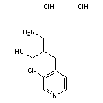 3-amino-2-[(3-chloropyridin-4-yl)methyl]propan-1-ol dihydrochloride