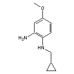 1-N-(cyclopropylmethyl)-4-methoxybenzene-1,2-diamine