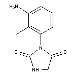 3-(3-amino-2-methylphenyl)imidazolidine-2,4-dione