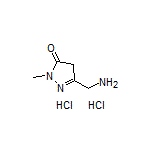 3-(Aminomethyl)-1-methyl-1H-pyrazol-5(4H)-one Dihydrochloride