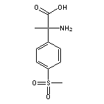 2-amino-2-(4-methanesulfonylphenyl)propanoic acid