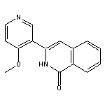 3-(4-methoxypyridin-3-yl)-1,2-dihydroisoquinolin-1-one