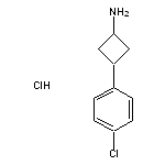 (1r,3r)-3-(4-chlorophenyl)cyclobutan-1-amine hydrochloride