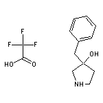 3-benzylpyrrolidin-3-ol, trifluoroacetic acid