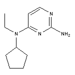 4-N-cyclopentyl-4-N-ethylpyrimidine-2,4-diamine