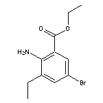 ethyl 2-amino-5-bromo-3-ethylbenzoate